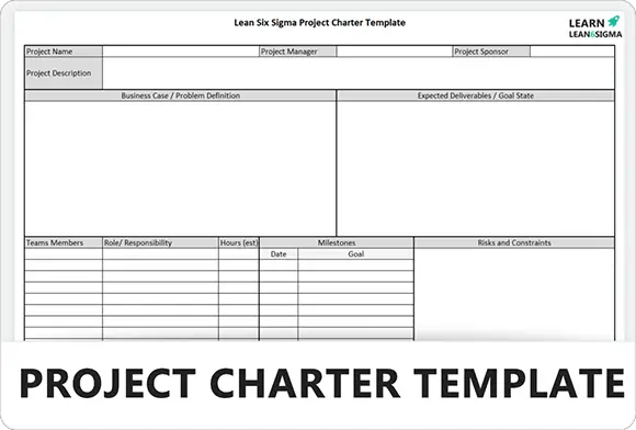 Project Charter Template - Feature Image - Learnleansigma